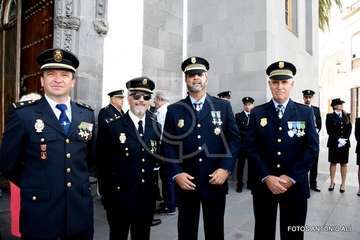 La Policía Nacional celebra en Telde la festividad de los Santos Ángeles Custodios (Foto TA)